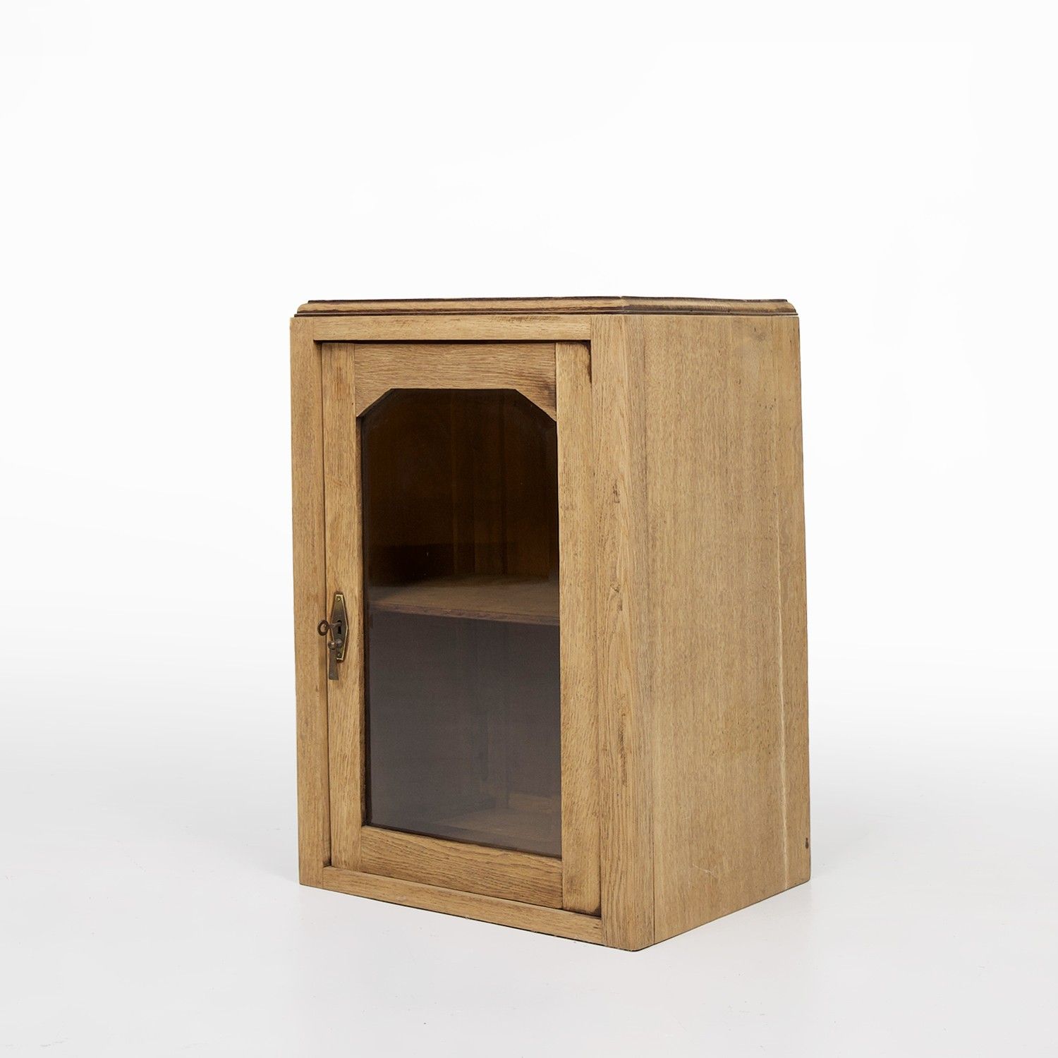 Rustic French table display cabinet, ca. 1900-img